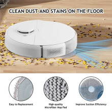 26 Delar för  QV 35A / QV 35S / QR 798 / QR 598 Dammsugare, Borste, HEPA-Filter, Mopp, Tyg, Dammpåse