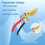 Pruning Shears - Cuts 3X Easier, Weak Hand Arthritis Snips, Rust-Resistant, Ergonomic Handle 6