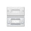 10PCS Brush Wall Plate Cable Pass Through Insert with Mounting Bracket Single Gang Wall Cover for Low Voltage Cables 2