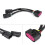 2Pcs Conversion Harnesses Quad Housing to Projector Headlight for  Ram 2009-2018 7