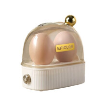 Electric Egg Boiler Breakfast Machine with Automatic Power Off Egg Cooker 120W Portable Food Steamer EU Plug A