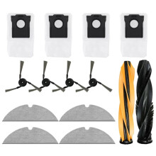 For  D20 Pro  /  D20 Pro Vacuum Cleaner Replacement Parts Main Side Brushes Filters Mop Cloths Dust Bag