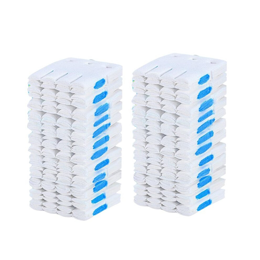 72 Refills Flushable Toilet Refills,Disposable Toilet Bowl Paper Bulk, Toilet Brush Refill Pads for Toilet and Bathroom