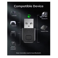 Aolion Wireless Receiver USB Dongle Adapter Converter for /PS5/PS4/PC Gamepad Controller Game Accessories