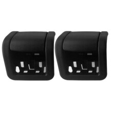 2pcs Car Third Row Handle Folding Handle Fixing Buckle 72057-0E110-C0 for Highlander 22-25 72057-0E110-E0