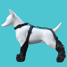 Hundestiefel, Hundeschuhe, Wasserdicht, Verstellbar, Atmungsaktive Hundestiefel für Haustiere, Für SpaziergäNge im Freien, SchüTzt S
