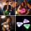 3ST LED-Gitarrplock Basplektrum Light  Beat Pick Glödande Plockar med Lampor för Ukulele Elgitarr 5