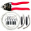 White Universal Bike Shift Cable Housing Kit Includes Cable Cutters, Bike Shift Cable, Brake Cable 1