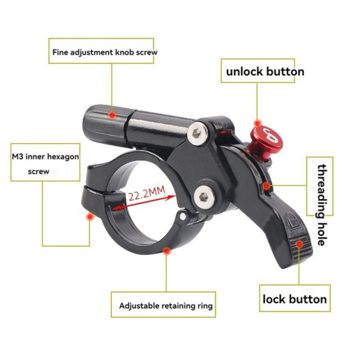 Bike Fork Damping Control  Mountain Bike Front Fork Oil Spring Shock Control Adjustment  Style A 2