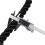 Bicepsrep Pull-Down Träning Triceps Spännrep Gym Träningsutrustning Tillbehör 70CM Dubbeländrep 4