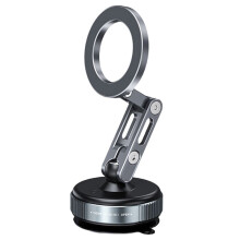 Magnetic Car Mount 360 Rotating Vacuum Adsorption Car Phone Mount for 17/16/15 Shower/Car/Mirror/Smooth Surfaces