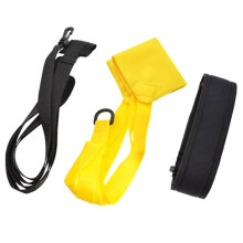 Swimming Training Equipment Parachute Adjustable Waterproof Swimming Training Belts with Resistance Parachute for Kids,B