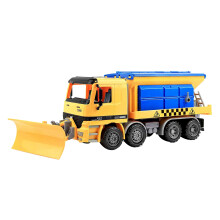 Friction Powered Snow Removal Plow Truck Construction Toy,Inertia Repair Car Toy, Engineering Vehicle,Toys for Children 2-6 Years Old, Gifts for Boys
