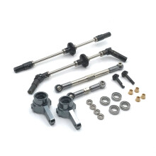 Upgrade Steel Gear Bridge Axle Gears for WPL B14 B24 C14 C24 C34 C44 B16 B36 1/16 RC Car Spare Parts Accessories,4WD