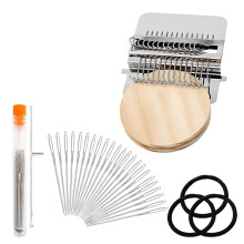 Knit Patch Kit Darning Loom, Portable Knitpatch Loom for Mending Jeans, Socks & Clothes DIY Weaving Arts