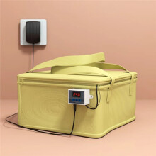 US Plug -50-110 Celsius Dough Proofing Box with Heating Pad Temperature Control Bread Proofer Foldable Fermentation Box