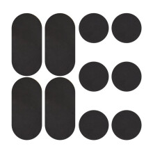 10Pack Bass Drum Patch,Pedal Patches and Drum Pads, Water Weather Durable and Strong Adhesive Drum Accessories