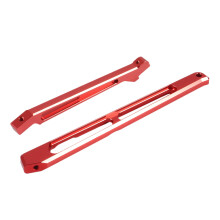 1 Set Metall FräMre och Bakre StyrstöDsfäSte Chassistag för Arrma Kraton 6S 1/8 RC Biluppgraderingsdelar,1