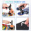 Skate Tool Integration Multi-Function Ratchet Skateboard Tool with Skateboard Griptape Eraser Kit 4