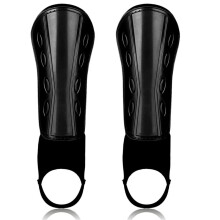 Soccer Shin Guard Slip Protective for Kids Padded Shin Protection Equipment with Ankle Support Adjustable Straps,10X22cm