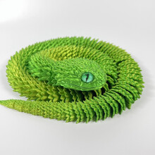 3D Viper Multi-Joint Beweegbare 3D Slang Flexibele Gelede Figuur Model Cadeau Cadeau 3D Cadeau A