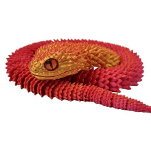 3D Viper Multi-Joint Beweegbare 3D Slang Flexibele Gelede Figuur Model Cadeau Cadeau 3D Cadeau C