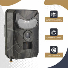 CáMara de Rastro 1080P 16MP CáMara de Vida Silvestre CáMaras de Rastro de Caza para Vigilancia de Seguridad de ExploracióN de Animales de Vida