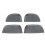 Car Door Handle  Pad Armrest Storage Box Pad for  3 Axela 2014-2016 2