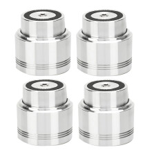 4PCS Speaker Feet Float Speaker Amplifier Stand Spikes DISCS Turntable CD Player Computer Base Feet 53x51mm