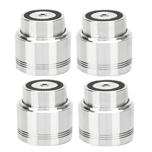 4PCS Speaker Feet Float Speaker Amplifier Stand Spikes DISCS Turntable CD Player Computer Base Feet 53x51mm