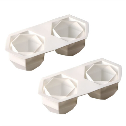 Diamond  Candle Mold Magic  Geometric Shape Chocolate Mousse Mold Making Kit Fondant B
