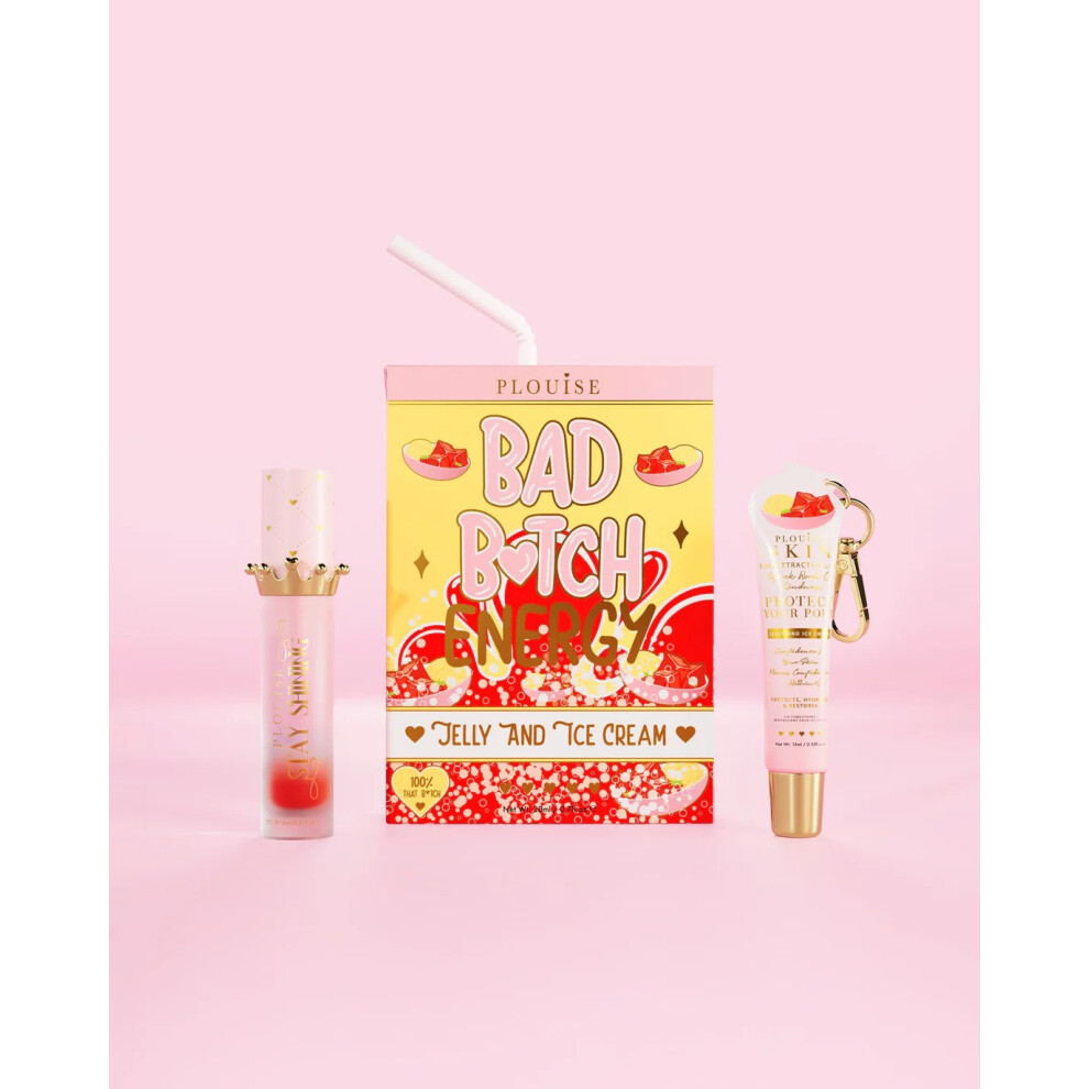 P.louise Bad Bitch Energy Lip Duo Jelly And Ice Cream