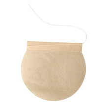 Tea Bags, 300Pcs Disposable Empty Tea Bags Tea Infuser Drawstring Teabags Safe Natural Material Tea Bags for Loose Leaf Herbs Teas, Round Shape