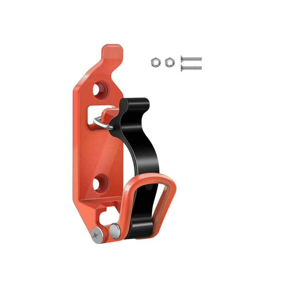 1Pcs Tool Fixing Bracket Wall Mounting Bracket Shovel Ax Quick Release Clamp Shovel Bracket For Car Rv Boat Orange 6032022773826