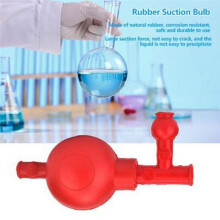 Three Way Quantitative Suction Lab Suction Bulb Safe Pressure Quantitative Pipette Filler with 3 Val Lab Supplies,B