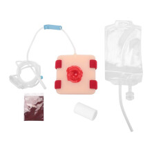 Simulação de Ferimento Por Arma de Fogo, Hemostasia de Ferida, Bandagem, Modelo de Ferida de Pele, Ferida Simulada Por Trauma, Módulo de Prática,