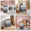 2PCS Large Laundry Basket, Waterproof, Freestanding Laundry Hamper 75L, Foldable Tall Clothes Hamper with Handles 2