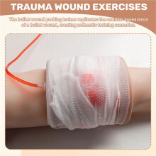 Gunshot Wound Simulation Wound Hemostasis Bandage Skin Wound Model Trauma Simulated Wound Practice Module Hemostasis