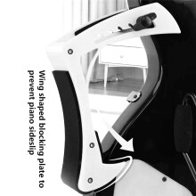 Adjustable Guitar Leg Rest Wear Resist Ergonomic Holder Guitar Support Stand for Electric Classical Acoustic Guitars C