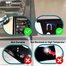 Stove GapCovers Roestvrij Staal, 2-Delige Fornuis GapFiller Fornuis Aanrecht GapCover Hittebestendige & Fornuisbeschermers Assortiment
