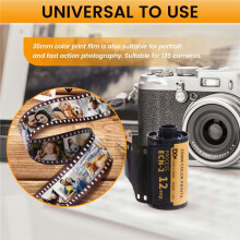 35mm Color Prints Film Professional Wide Exposure Range ECN 2 Camera Film 12 EXP for 135 Camera