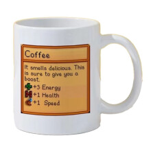 Ceramic Mug - Cartoon Game Design Coffee Milk Cup, High Capacity, Ideal Gift for Fans and Birthdays
