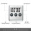 2pcs Kitchen Timer Digital Timer Kitchen Timer Stopwatch Digital Timer with Magnet Egg Timer Digital Kitchen Clock 1