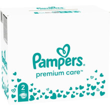 Fiche PAMPERS Premium Care. 2 (224 ks)