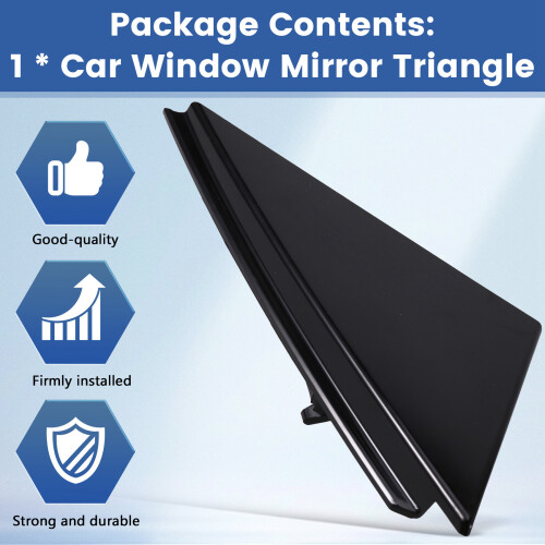 New Side Door Mirror Triangle Trim Panel for  Lacrosse 2016-2021 Rearview Window Corner Frame 26686079 Right 1