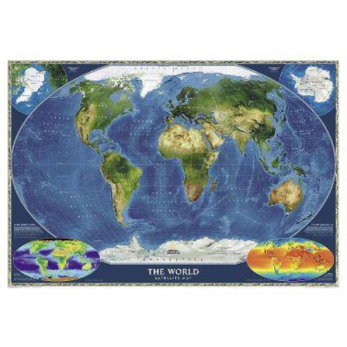 World Satellite, laminated