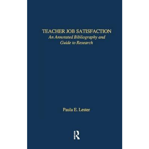 Teacher Job Satisfaction
