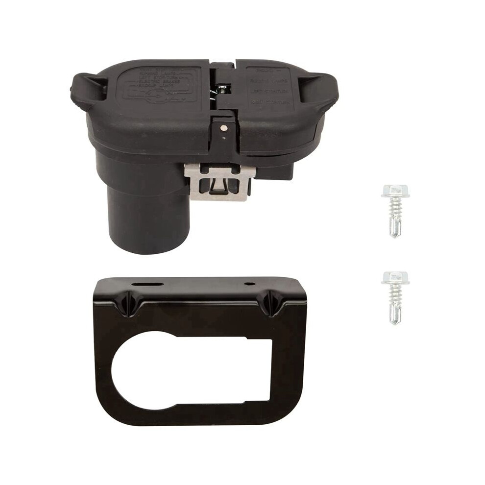Tauoh 56055632Ac Car Rear Bumper Trailer Hitch Tow Plug Connector For Ram 1500 2500 3500 2011-2022