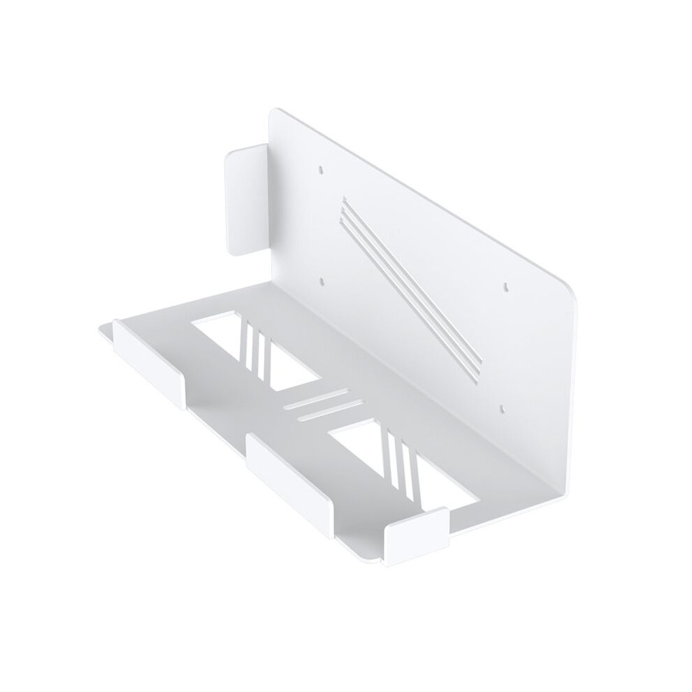 Wall Mount Bracket For Ps5 Pro Console Wall Mount Organizer For Ps5 Game Console Universal Wall Storage Rack White 6033488585077