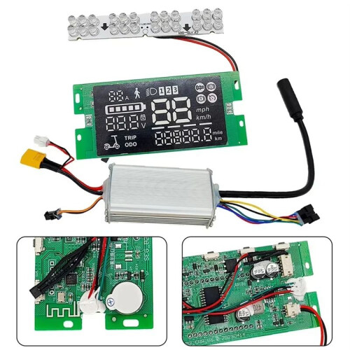 Kit de Medidor de Motor de Controlador de Scooter Elétrico para  S3 e-Scooter Controller Meter Set 8 Polegadas Acessórios para EScooter 1